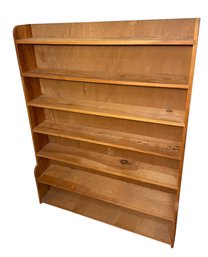 Wooden Seven Shelf Bookcase (BR4)