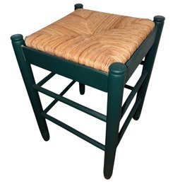 Woven Wicker Ottoman Stool (H2)