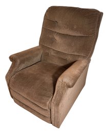 Brown Upholstered Sleeper Recliner Chair (BR4)