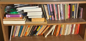 Two Shelves Of Assorted Books C (BR3)