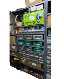 Garage Metal Shelving Unit & All Contents B (G)