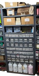 Garage Metal Shelving Unit & All Contents C Lots Of Craftsmen Tools & More! (G)