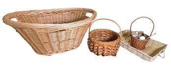 Wicker Basket 4pc (BR3)