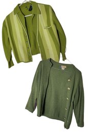 Scottish & Italian Green Sweater Pair (BR4)