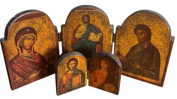 Folding Icon Plaque 2pc (BR4)