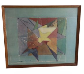 Jacques Villon (1875-1963) Colere Framed Abstract Art Print (BR4)