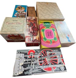 Avon Perfume, Floating Soap Dish, And Candle Holders (br2)