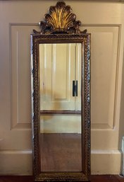 Carolina Mirror Company Beveled Gold-Tone Mirror (RR)