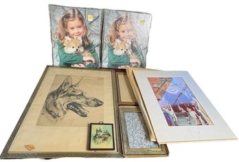 Wall Art And Picture Frames 8pc (br3)