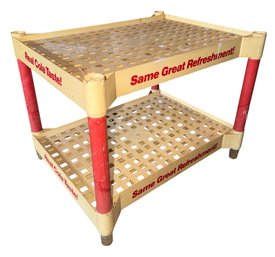 Vintage Cola Plastic Shelving Unit (B)