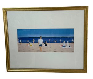 Alex Katz (1927-) Harbor #9 Framed Art Print (DR)