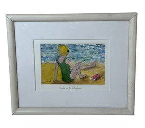 Elizabeth Hill Joannes Choice Original Framed Seaside Painting (DR)