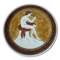 Greek Kutahia Decorative Plate (DR)