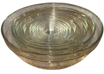 Duralex French Glass Nesting Bowls 11pc Set! (K)