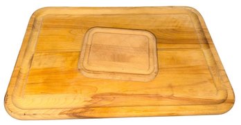 Wood Grooved Cutting Board Pair (K)