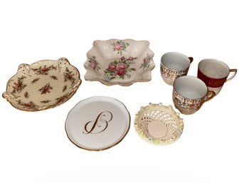 Porcelains & Pottery 7pc Assortment (DR)