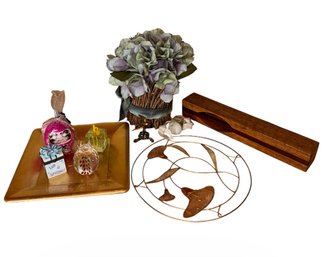 Art Glass Figurines, Daruma Doll & Assorted Small Decor (DR)