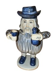 Mr Nobody Blue & White Porcelain Figurine Replica (H)