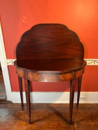 Card Table With Fold Up Leaf