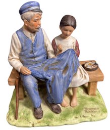 Norman Rockwell The Lighthouse Keepers Daughter Porcelain Figurine