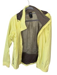 The North Face Yellow Ladies Rain Jacket (H)