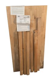 Whittier Wood Products Kitchen Island Table (B)