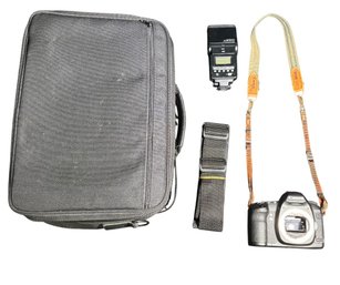 Canon EOS 5D Mkii With 430EZ Flash And Carrying Bag