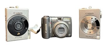 2 Cannon Elph And 1 A590IS