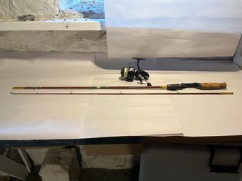 Garcia Fishing Rod & Garcia Mitchell 300 (Base.)