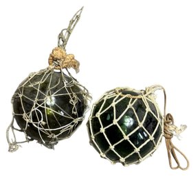 Japanese Blown Glass Fishing Float Buoys (lR)