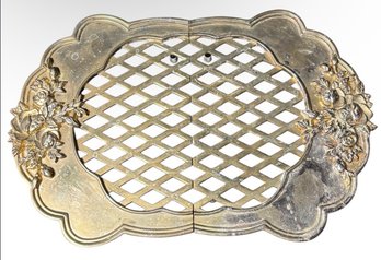 Royal Doulton Old Country Rose Expandable Lattice Trivet Tray