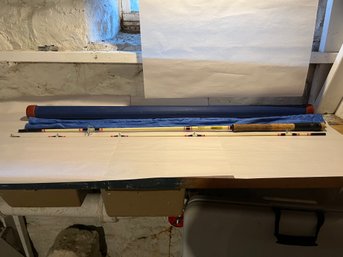 Omniaction No. 624 Fishing Rod & Case (Base.)