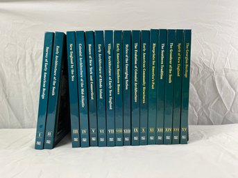 The Architectural Treasures Of Early America Set Of 16