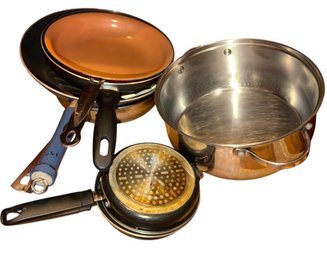 Collection Of Cookware Pots, Pans, Baking Sheets And More (K)