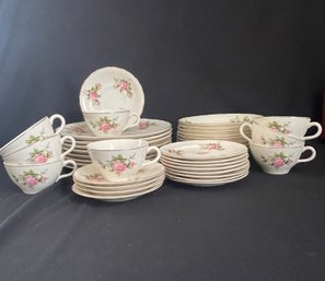 Canonsburg, China,  T Rose Dinner Set