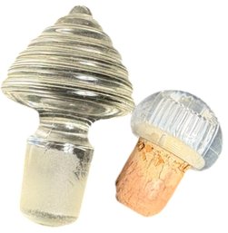 Interesting Glass Bottle Stoppers (LR)