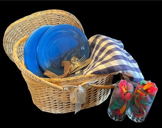 Picnic Basket Set (DR)