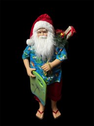 Hawaiian Santa Decoration (RR)