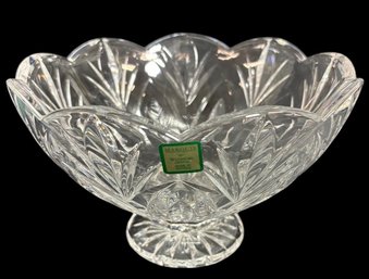 Marquis Waterford Canterbury Footed Crystal Bowl