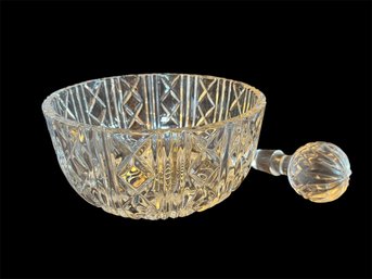 Glass Fruit Salad Bowl & Decanted Stopper (RR)