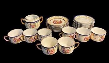 Collection Of Czechoslovakian Dishware/Tea Set