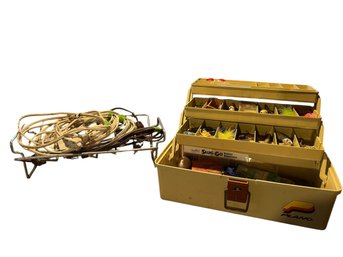 Extension Cords & Fishing Tool Box (base.)