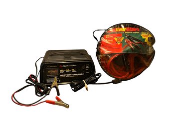 Schumacher Charger & EverStart Booster Cable (Base.)