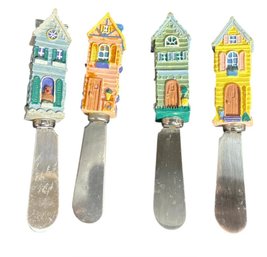 House Novelty Appetizer Knife 4pc