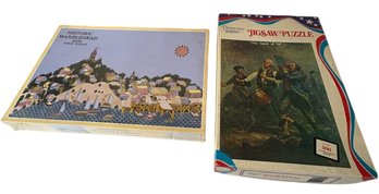 Historic Marblehead, Democracy Series Jigsaw Puzzle Pair (DR)
