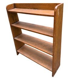 Solid Wooden Four Shelf Bookcase (E)