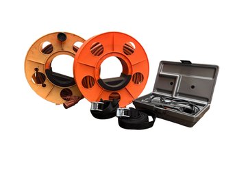 Bayco Extension Cords, Dremel Moto-Tool Model 270-5 & Black Straps (Base.)