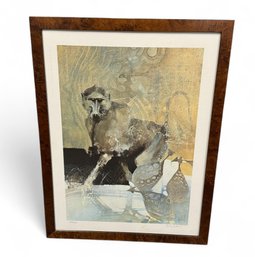 Keith Joubert (1948-2013) Baboon Signed & Numbered Art Print #363/550
