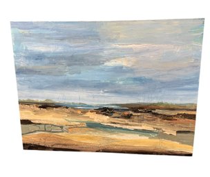 Patty Gank Large Original Seascape Painting On Canvas