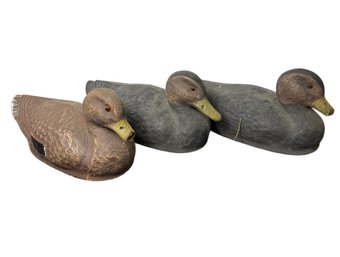 JC Higgins Sears Roebuck Old Duck Decoys 3pc